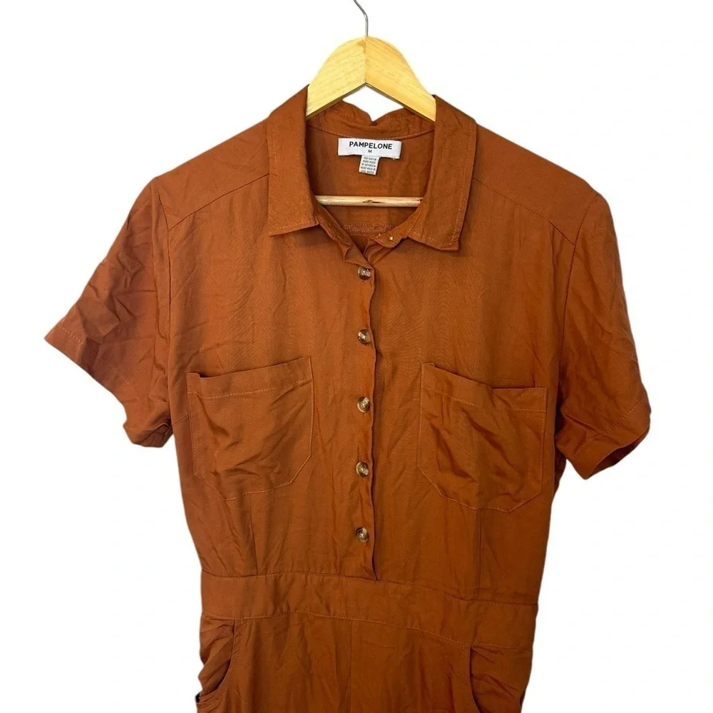 BOGO Pampelone Rust Utility Jumpsuit - Picture 5 of 9